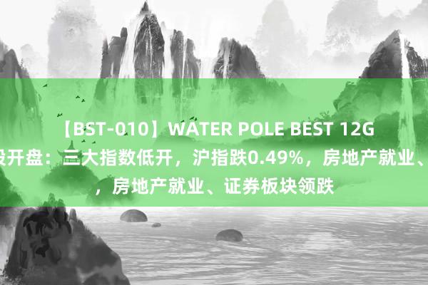 【BST-010】WATER POLE BEST 12GALs 8時間 A股开盘：三大指数低开，沪指跌0.49%，房地产就业、证券板块领跌