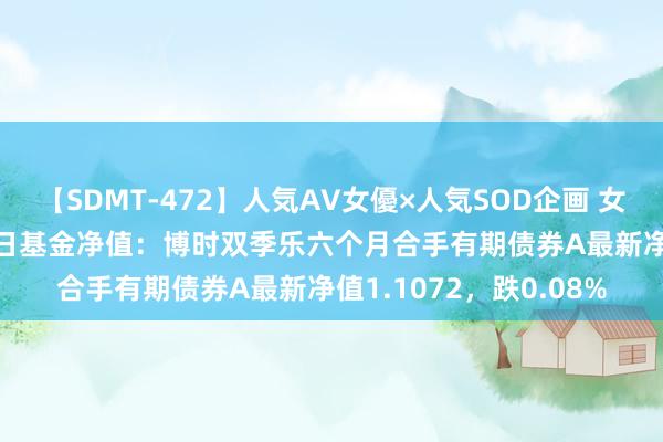 【SDMT-472】人気AV女優×人気SOD企画 女優祭7時間40分 8月8日基金净值：博时双季乐六个月合手有期债券A最新净值1.1072，跌0.08%