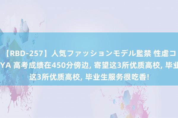 【RBD-257】人気ファッションモデル監禁 性虐コレクション3 AYA 高考成绩在450分傍边， 寄望这3所优质高校， 毕业生服务很吃香!