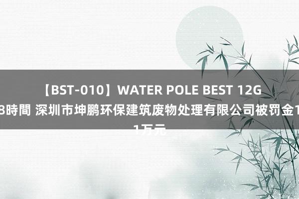 【BST-010】WATER POLE BEST 12GALs 8時間 深圳市坤鹏环保建筑废物处理有限公司被罚金1万元