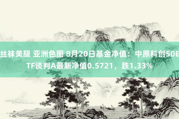 丝袜美腿 亚洲色图 8月20日基金净值：中原科创50ETF谈判A最新净值0.5721，跌1.33%